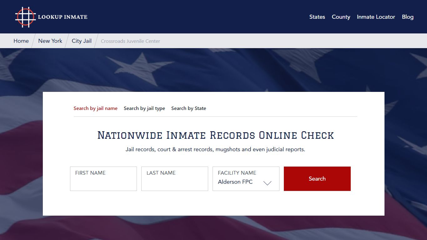 Crossroads Juvenile Center, New York Inmate Search